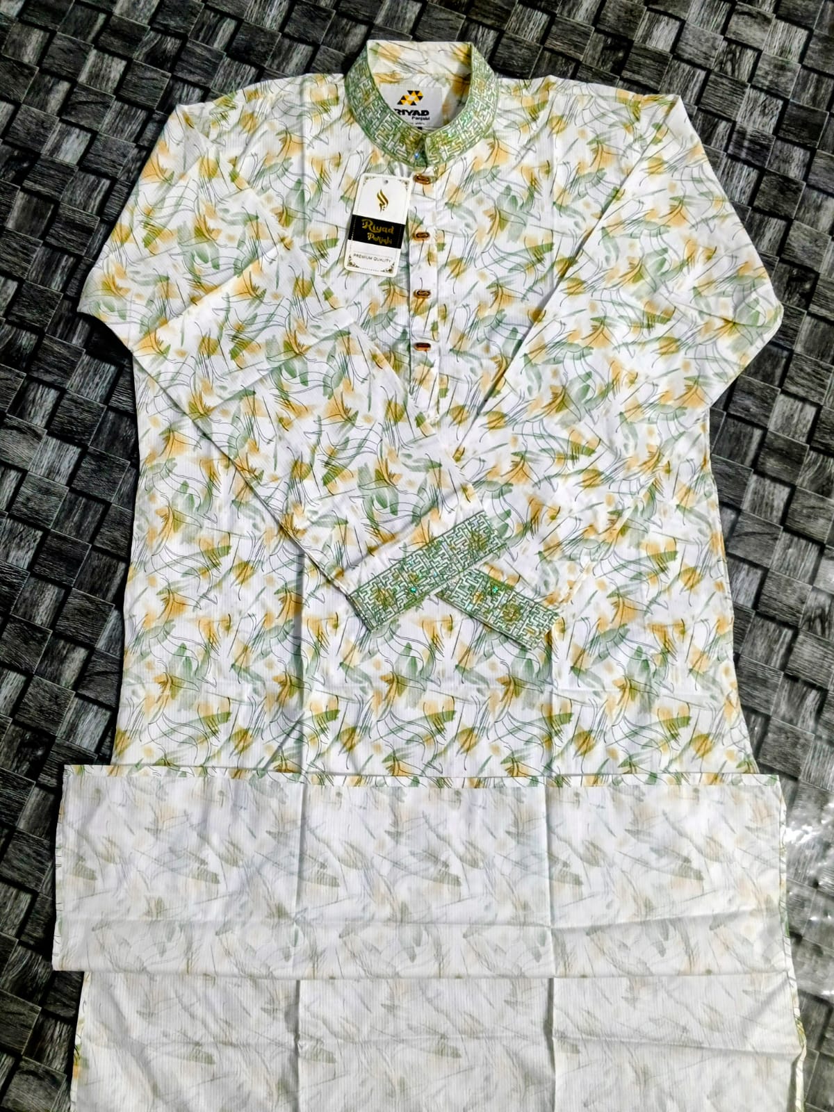 Premium White Panjabi - Image 3